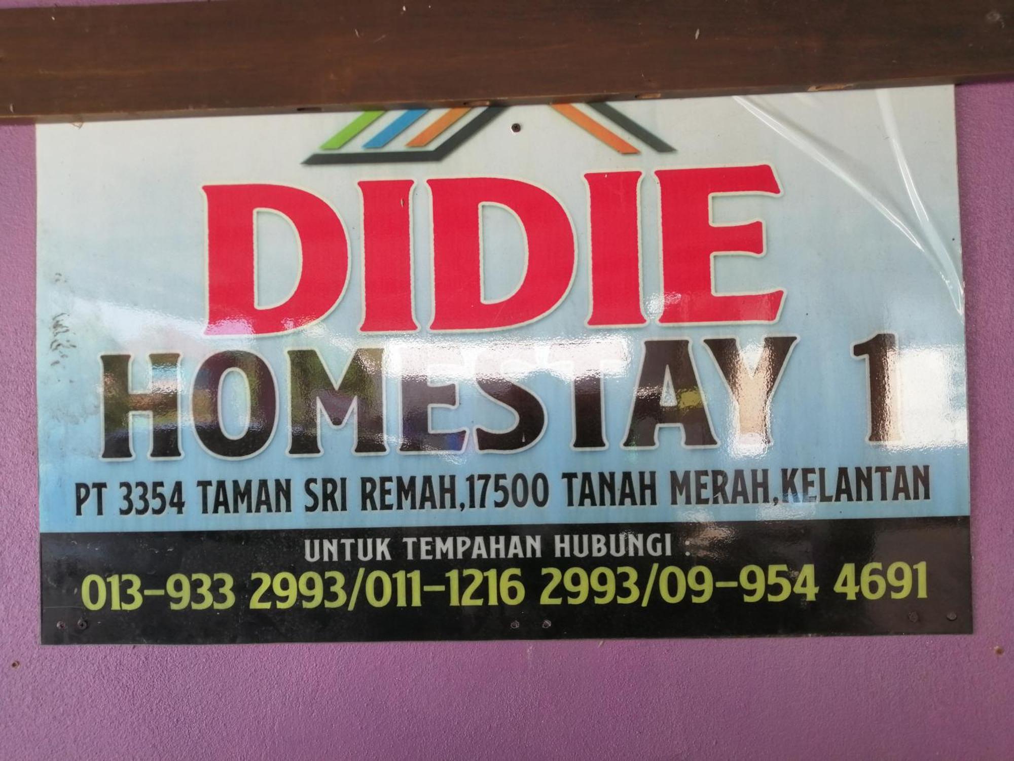 Didie Homestay 1 Tanah Merah Szoba fotó